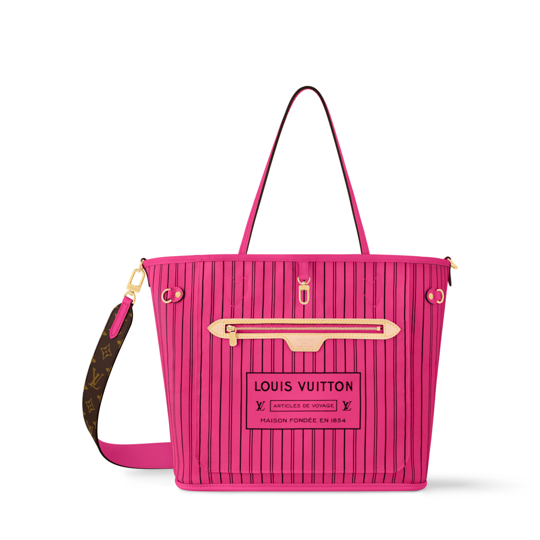 Neverfull Bandoulière Inside Out MM Monogram - Women Bags | LOUIS